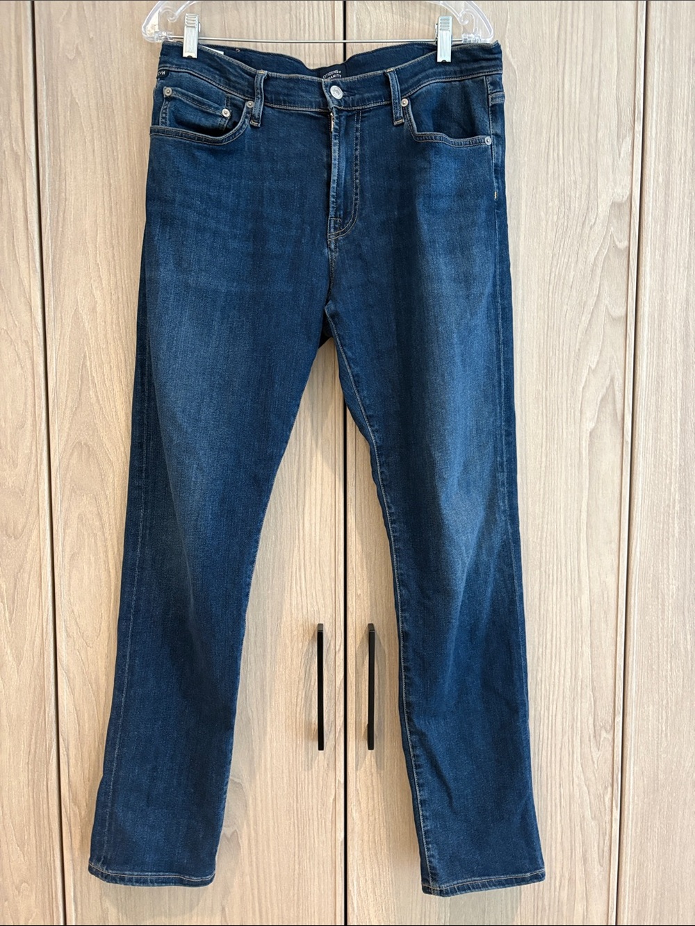 Citizens Of Humanity Dark Indigo Slim Straight Jeans (London)